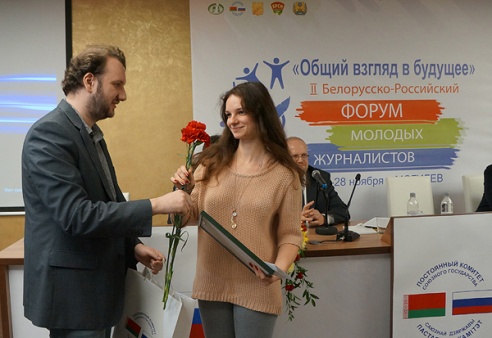 Редактор ТРК «Могилев» Седа Каспарова стала лауреатом премии Белорусского союза журналистов «Дебют»