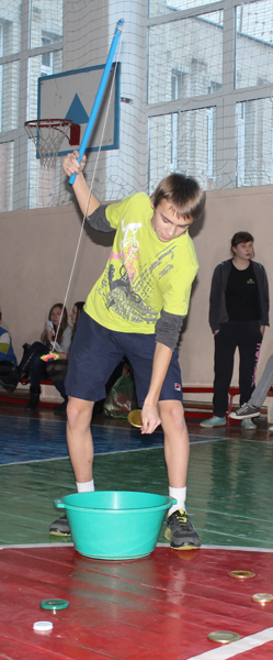 В СШ №1 г. п. Лиозно прошло спортивное мероприятие накануне дня борьбы со СПИДом