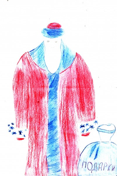 Новогодние рисунки наших детей