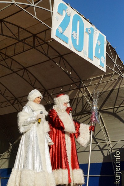 Шествие Дедов Морозов-2013 в Слуцке. Фоторепортаж