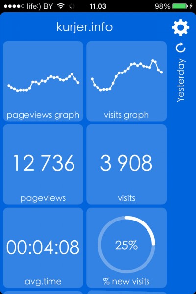 Статистика kurjer.info-2013