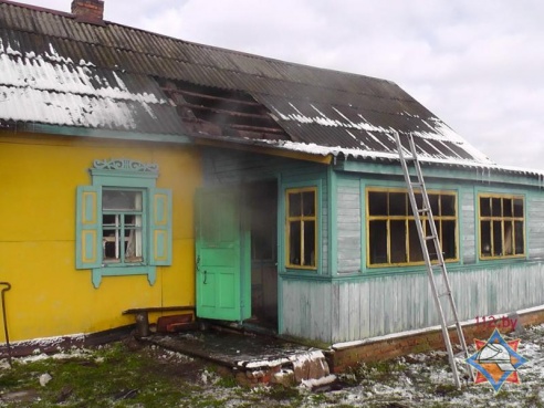 На пожаре в Светлогорском районе погибла 84-летняя пенсионерка (фото)