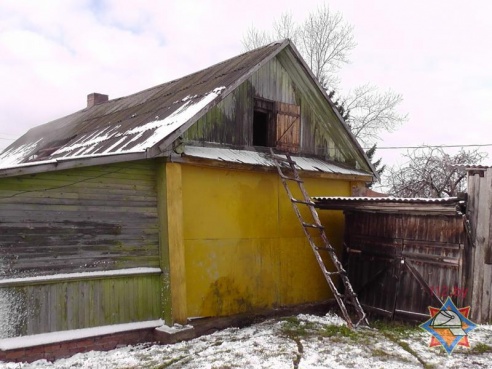 На пожаре в Светлогорском районе погибла 84-летняя пенсионерка (фото)