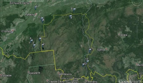 У Альманскіх балотах з’явіліся інфармацыйныя аншлагі