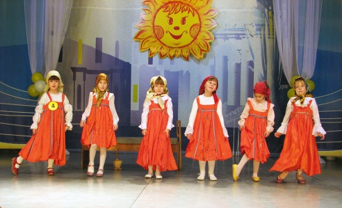 Шоу першакласнікаў (+фота)