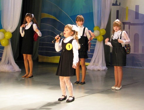 Шоу першакласнікаў (+фота)