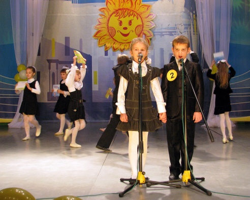 Шоу першакласнікаў (+фота)