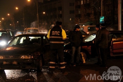 Авария возле шестой гимназии (+фото)