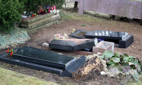 Здзек над памяццю ў Камаях