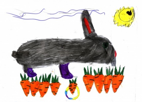 Новогодние рисунки наших детей