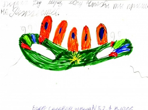 Новогодние рисунки наших детей