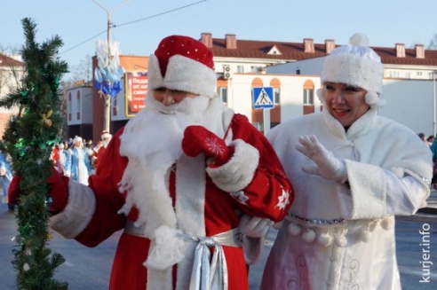 Шествие Дедов Морозов-2013 в Слуцке. Фоторепортаж