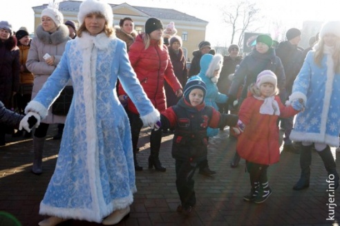 Шествие Дедов Морозов-2013 в Слуцке. Фоторепортаж