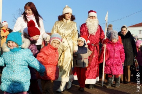 Шествие Дедов Морозов-2013 в Слуцке. Фоторепортаж