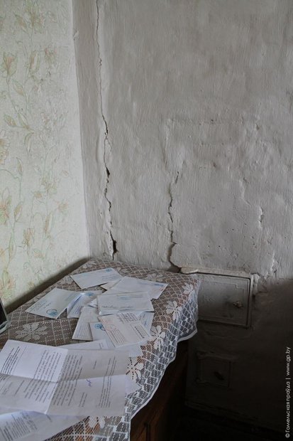 В Речицком районе доярка с четырьмя детьми живет в аварийном бараке без удобств (фото)