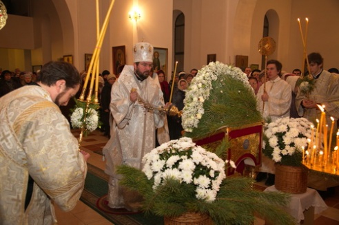 Всенощное бдение в Рождественский сочельник