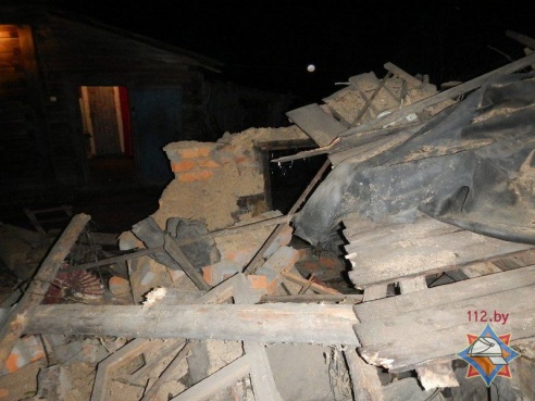 В Речицком районе две женщины пострадали из-за взрыва бытового газа (фото)