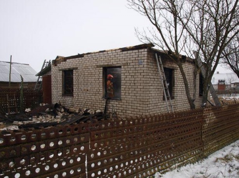 В Барановичском районе 13 января произошло два пожара