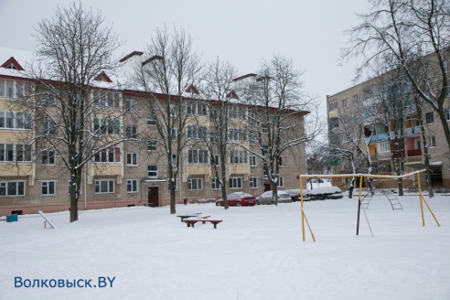 У Ваўкавыск прыйшла зіма (фота)