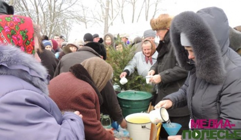 Православные встречают Крещение Господне. Где окунуться на Столинщине?