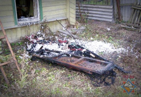 Два молодых парня погибли на пожаре в Рясно