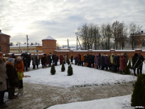 У Мсьціславе адкрылі шыльду ў гонар Івана Насовіча