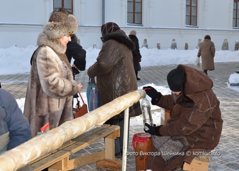За Крещенской водой