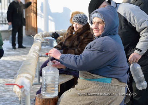 За Крещенской водой