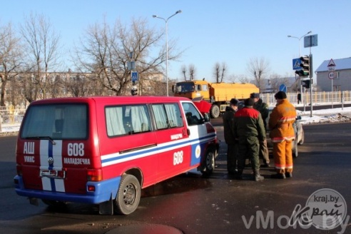 Авария возле CШ №1 (+фото)