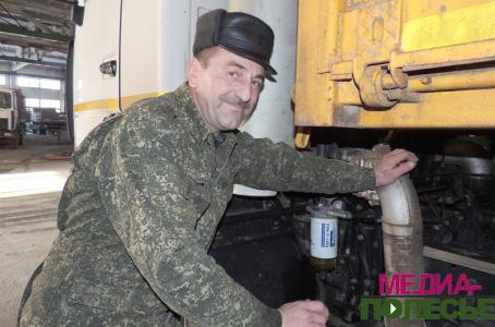 Столинский автопарк – единственный в области, сохранивший всю транспортную сеть