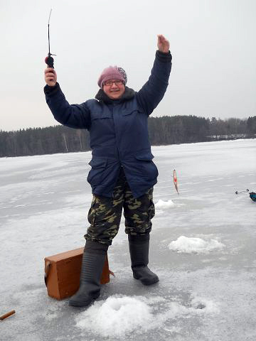 Боролись лесники за звание лучшего рыбака