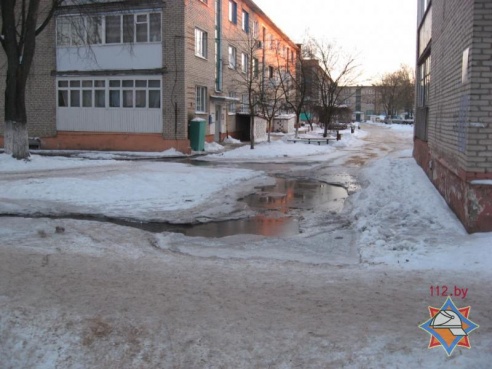 В Петрикове прорвало водопровод: без воды остались 660 человек (фото)