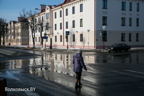 На Ваўкавышчыну прыйшла адліга (фота)