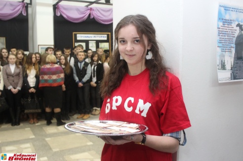 Юные кобринчане приняли участие в мероприятии, посвящённом торжественному приёму в ряды Кобринской РО ОО «БРСМ». (+фото!)