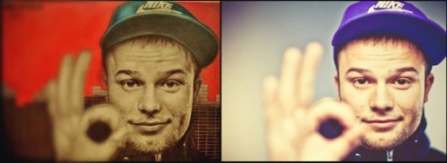 Мастер тату нарисовал известного рэпера Макса Коржа