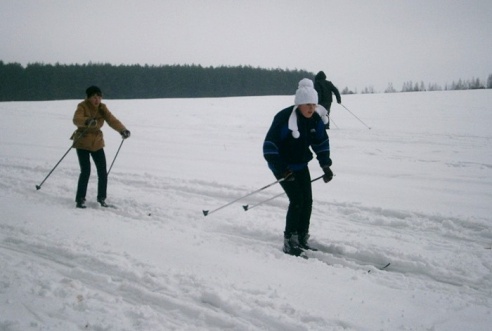 Як у Дрыбіне прайшла раённая лыжня. Фотарэпартаж