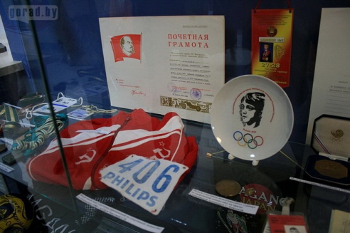В Могилёве можно увидеть олимпийские костюмы и награды спортсменов
