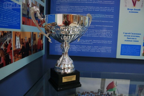 В Могилёве можно увидеть олимпийские костюмы и награды спортсменов