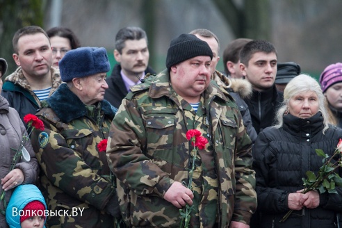 В Волковыске почтили память воинов-интернационалистов (фото и видео)