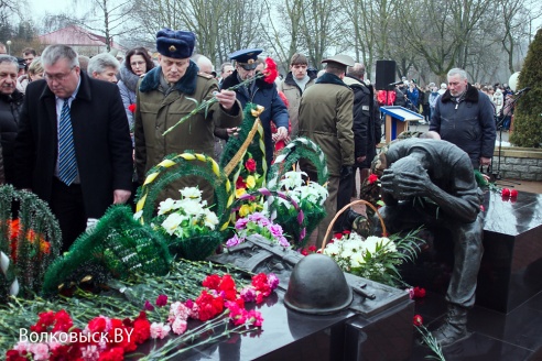 В Волковыске почтили память воинов-интернационалистов (фото и видео)