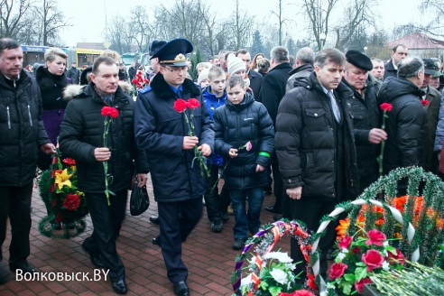 В Волковыске почтили память воинов-интернационалистов (фото и видео)