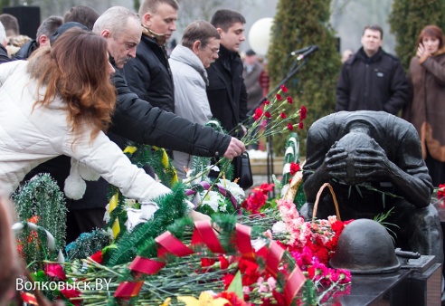 В Волковыске почтили память воинов-интернационалистов (фото и видео)