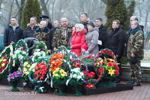 В Волковыске почтили память воинов-интернационалистов (фото и видео)