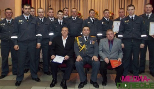 Торжественные мероприятия к 95-летию транспортной милиции прошли в Лунинце