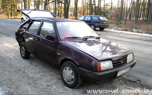 В Хойникском районе для остановки пьяного водителя сотрудники ГАИ применили оружие (фото)