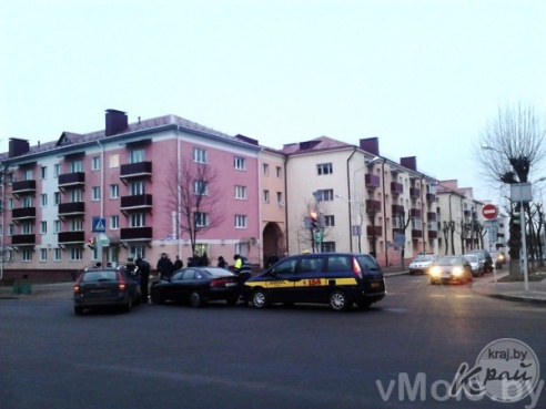 Авария на перекрещивании улиц В. Гостинец и Хмельницкого