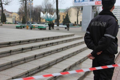 В Барановичах саперы «разминировали» бесхозную сумку
