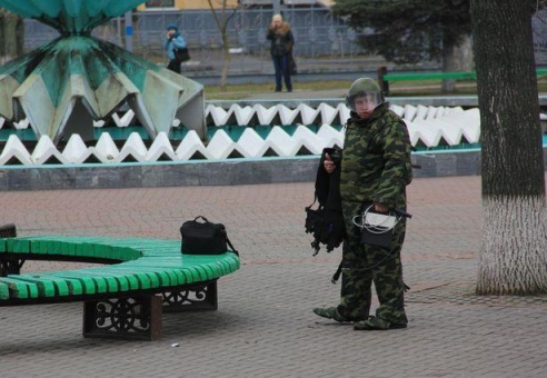 В Барановичах саперы «разминировали» бесхозную сумку