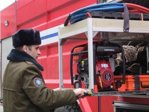 В Барановичский ГРОЧС поступила мощная автоцистерна