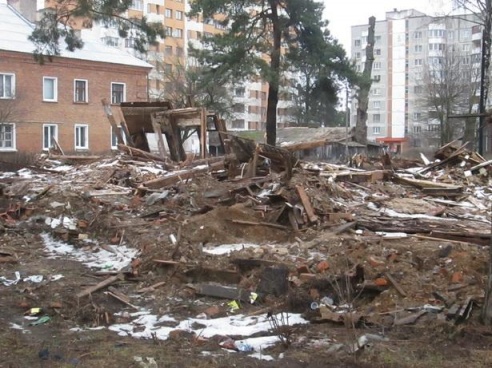 Бараки сносят
